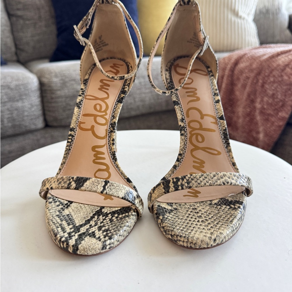Sam Edelman Strappy Heels - Size 10